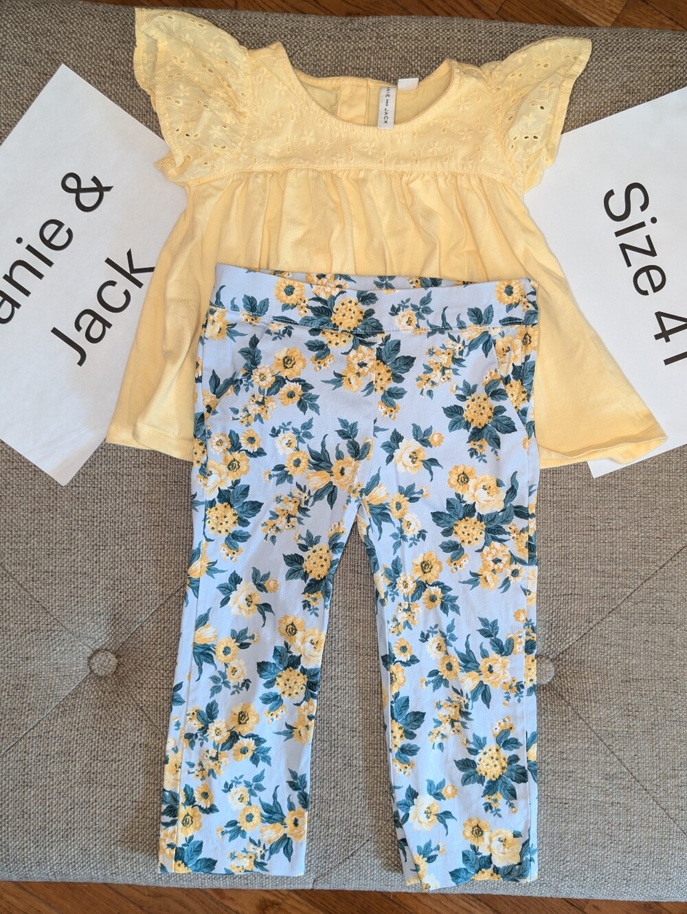 Janie & Jack Top And Pants Set 4T
